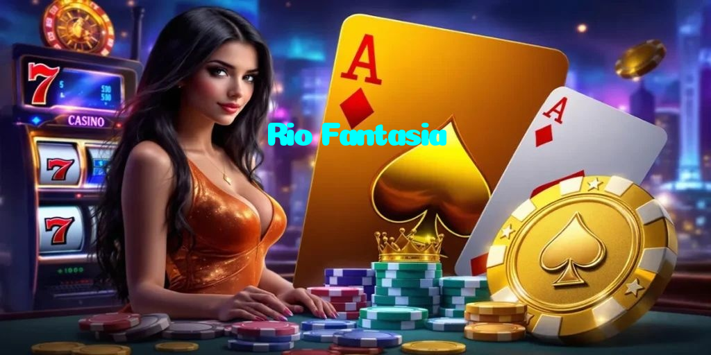 Rio Fantasia casino presented on mobile device in Pakistan with slots and live games