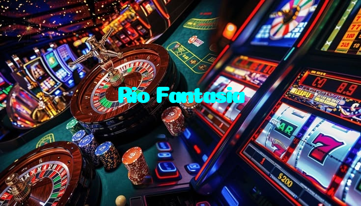 Rio Fantasia casino presented on mobile device in Pakistan with slots and live games